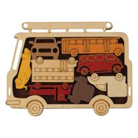 Recent Toys Transport car park breinpuzzel - thumbnail