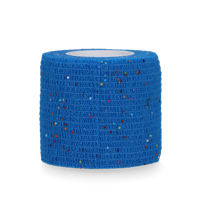 Excellent Animal Glitter Bandage Profi 5 cm - Blauw - thumbnail