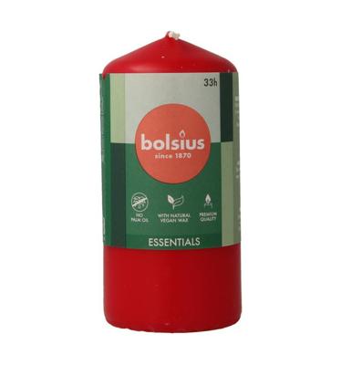 Bolsius Stompkaars 120/58 Delicate Red