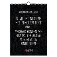 Darum Verjaardagskalender A4 - thumbnail