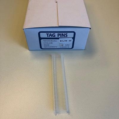 Nylon textielpins 13mm standaard 5.000st Nylon textielpins 13mm standaard 5.000st