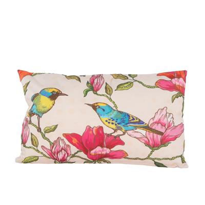 Buitenkussen vogels 30x50cm