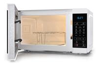 Sharp YC-MG02E-W magnetron Aanrecht 20 l 800 W Blauw, Wit - thumbnail