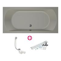 Bad Xenz Lagoon 190x90x50 cm Cement - thumbnail