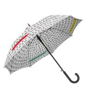 Fisura paraplu Words kleurveranderend 106 x 87 cm polyester wit - thumbnail