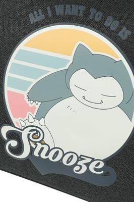 DIFUZED Snorlax Zwart Unisex Schoudertas