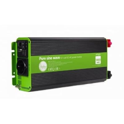 12 V DC-AC omvormer met zuivere sinusgolf, 1000 W 12 V DC-AC omvormer met zuivere sinusgolf, 1000 W