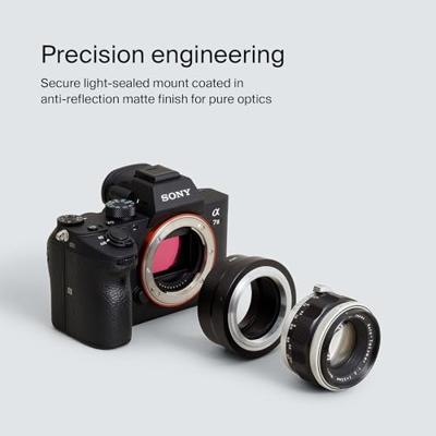 Urth Lens Mount Adapter: Compatible with M42 Lens and Sony E Camera Body