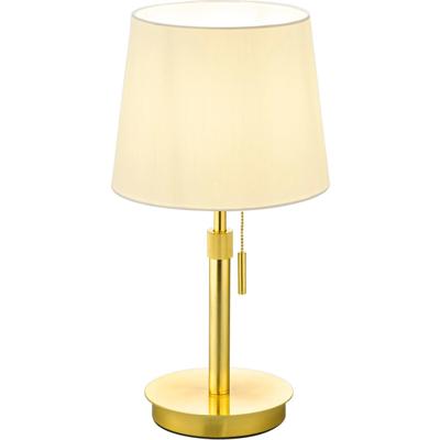 Mat Gouden LED Tafellamp - Aluminium - E27 Fitting