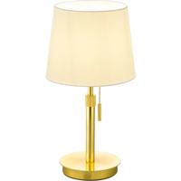 Mat Gouden LED Tafellamp - Aluminium - E27 Fitting - thumbnail