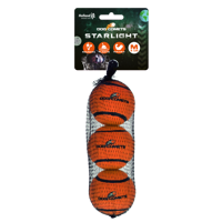 Dog Comets Tennisbal Starlight M Oranje (3-Pack) - thumbnail
