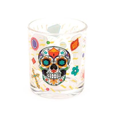 Dia de Los Muertos Set 2 glazen Drinkglazen 250ml