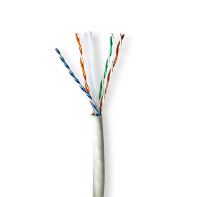 Nedis CCBG8535GY305S netwerkkabel Grijs 305 m Cat6a U/UTP (UTP)