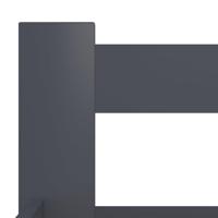 Bedframe massief grenenhout donkergrijs 200x200 cm - thumbnail