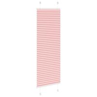 VidaXL Plissé rolgordijn 45x100 cm stofbreedte 44,4 cm polyester roze - thumbnail