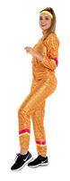 Oranje Jaren 80 Trainingspak Volwassenen - thumbnail