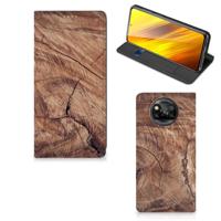Xiaomi Poco X3 Pro | Poco X3 Book | Wallet Case | Tree Trunk - thumbnail