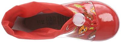 Playshoes regenlaarzen Bosdieren Rood-25