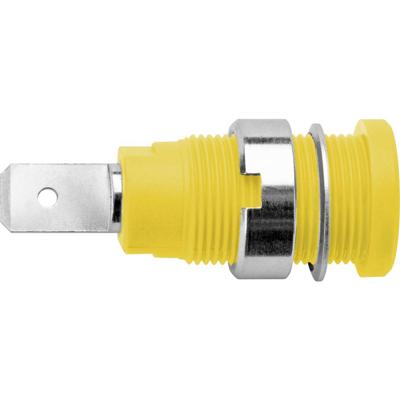 Schützinger DI SEB 7080 Ni / GE Veiligheids-inbouwbus Geel 1 stuk(s) Piece