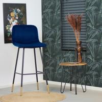 Jesper Home Kushi eetkamerstoel Trouty Tinge cross black - thumbnail