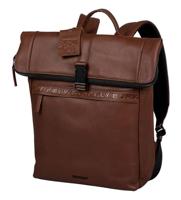 Burkely Minimal Mason Rolltop Backpack 14"-Cognac - thumbnail