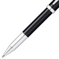 Sheaffer SF-E1933851 Rollerball 100 M Glossy Black Lacquer Chrome Plated - thumbnail