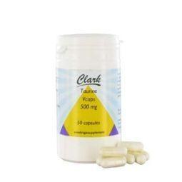 Clark Taurine 500mg 50 Capsules Clark Taurine 500mg 50 Capsules