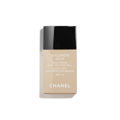 Chanel Vitalumiere Aqua Ultra-Light Makeup SPF15 20 Beige Foundation 30 ml Dames Chanel Vitalumiere Aqua Ultra-Light Makeup SPF15 20 Beige Foundation 30 ml Dames