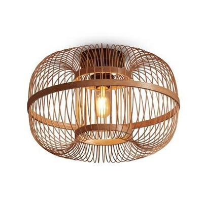 GOOD&MOJO Plafondlamp 'Hokkaido' Bamboe, 38cm, kleur Naturel GOOD&MOJO Plafondlamp 'Hokkaido' Bamboe, 38cm, kleur Naturel