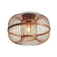 GOOD&MOJO Plafondlamp 'Hokkaido' Bamboe, 38cm, kleur Naturel - thumbnail