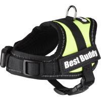 Hondentuig Best Buddy Pluto Neon Groen XXXS 29 - 33 cm x 15 mm Flamingo Groen - thumbnail