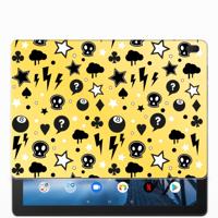 Tablet BackCover Lenovo Tab E10 Punk Geel - thumbnail