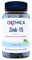 Orthica Zink-15 Tabletten - thumbnail