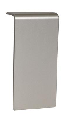 Elektro Plint koppelstuk Aluminium 80mm
