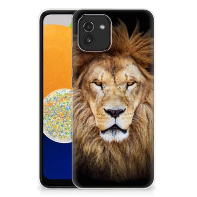 Samsung Galaxy A03 | TPU Hoesje | Leeuw Samsung Galaxy A03 | TPU Hoesje | Leeuw
