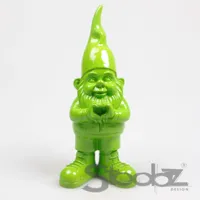 Kabouter hart 10x13x29.5cm groen - thumbnail