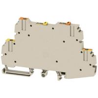 Weidmüller 2456020000 Aardingsklem Schroeven Donkerbeige 25 stuk(s) - thumbnail