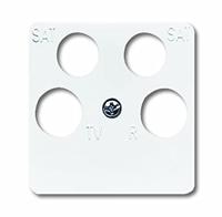 Busch-Jaeger Afdekking Aansluitdoos voor satellietschotel Zuiver wit (RAL 9010), Wit 2CKA001753A8659 - thumbnail