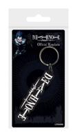 Death Note Rubber Keychain Logo 6 cm - thumbnail