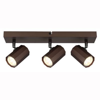 Globo Bronzen plafondlampJames 3-lichts - 57919-3