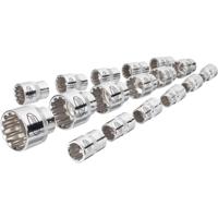 Vigor V1898 Dopsleutelinzetset 1/2 (12,5 mm) 17-delig - thumbnail