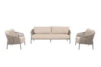Florence loungeset 3-delig terre - thumbnail