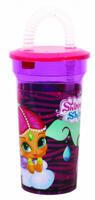 Giovas drinkbeker Disney Shimmer and Shine 400 ml paars - thumbnail