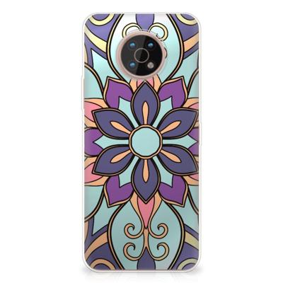 Nokia G50 | TPU Case | Purple Flower