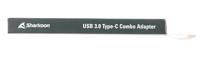 Sharkoon USB 3.0 Type C Combo Adapter dockingstation - thumbnail