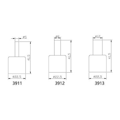 TOOLCRAFT ZD-8908HT1 + ZD-8908HT2 + ZD-8908HT3 Hetelucht mondstuk Ronde vorm Grootte soldeerpunt 5 mm, 8 mm, 12 mm Lengte soldeerpunt: 22.5 mm Inhoud: 3 stuk(s)