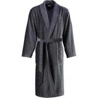 Cawö Cawö Heren Badjas met Sjaalkraag 1716 anthrazit 58 - thumbnail