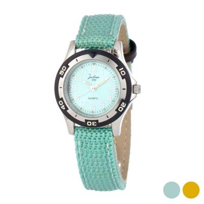Horloge Dames Justina 32557 (Ø 28 mm) Kleur Groen
