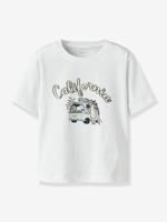 T-shirt voor jongens met magische California NAME IT print. wit - thumbnail