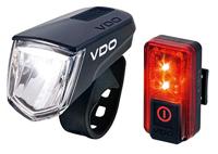 Busch & Muller Verlichtingset vdo eco light m60 usb + red plus usb - thumbnail
